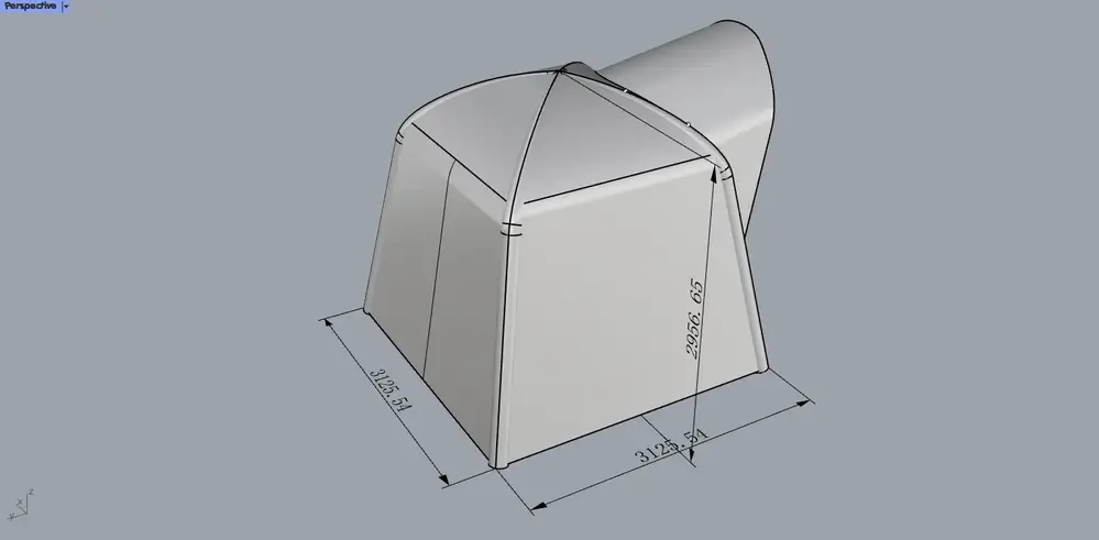 Tente gonflable Hallucine lors d'un événement en plein air