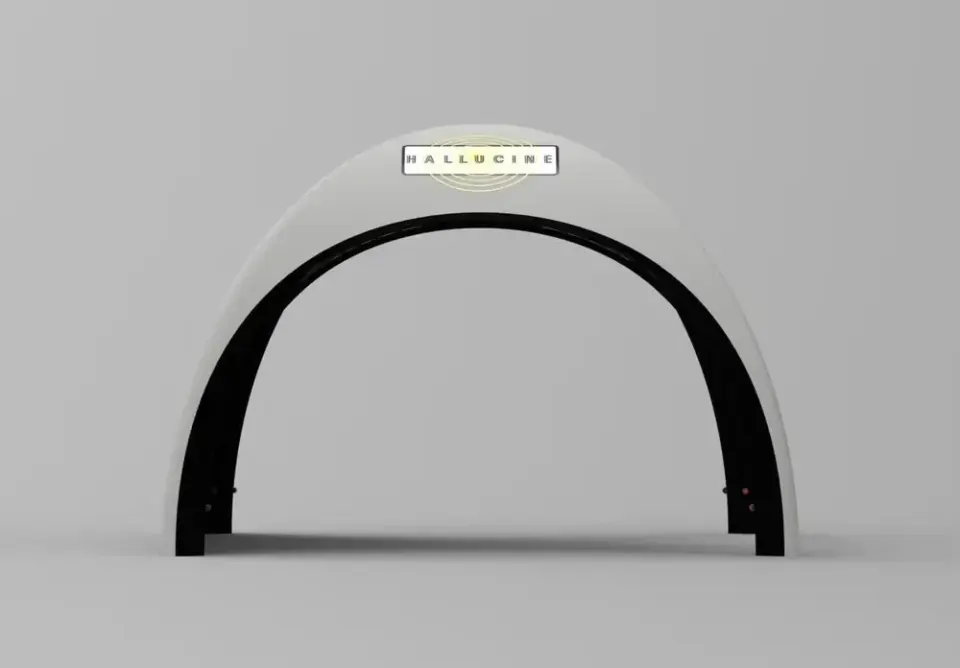 Installation technique complète pour projection en extérieur