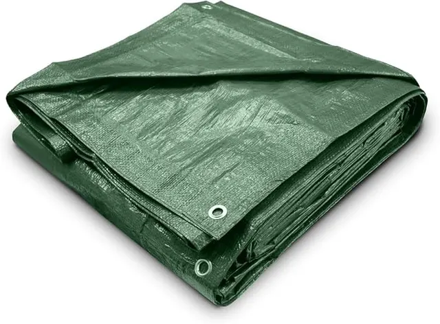 Matériel nécessaire — green tarp