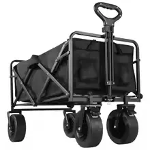 Chariot de transport gonflable pliable à roues pour écrans Hallucine