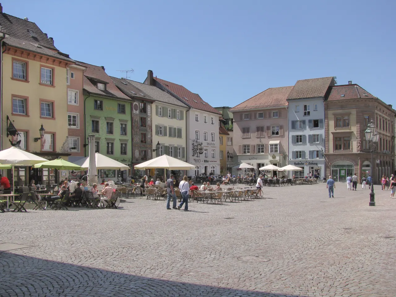 Bad Säckingen — Bad Saeckingen Muensterplatz