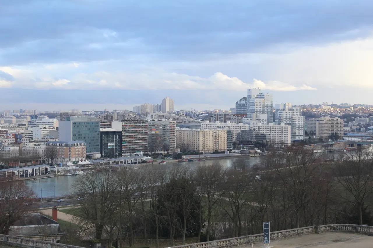 Boulogne-Billancourt — Vue depuis Parc St Cloud Sud Ouest Boulogne Billancourt
