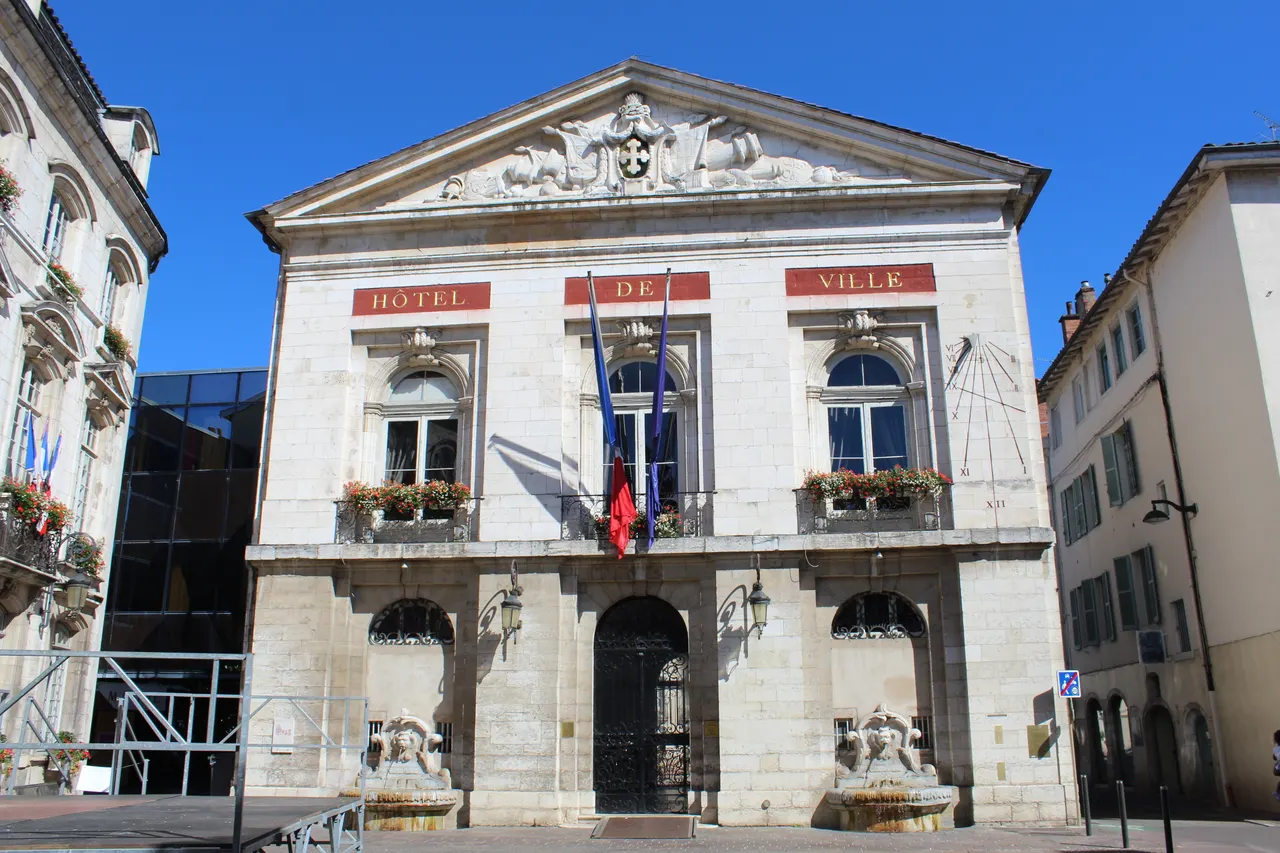 Bourg-en-Bresse — Hôtel Ville Bourg Bresse