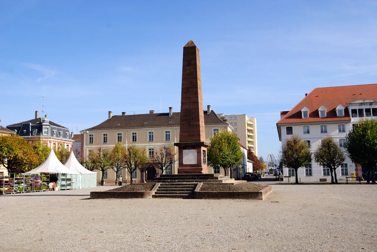 Huningue — Huningue - Place Abbatucci
