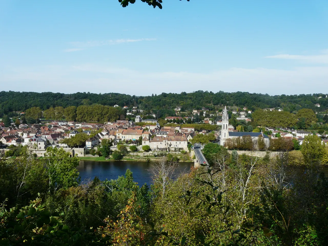 Lalinde — Lalinde vue générale