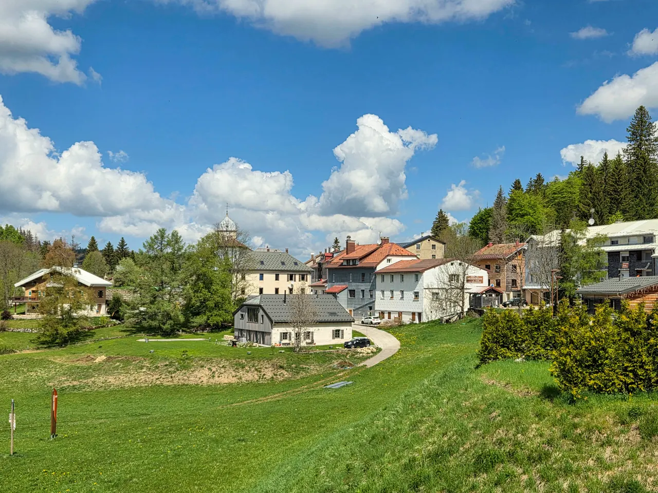 Lamoura — Lamoura, vue générale