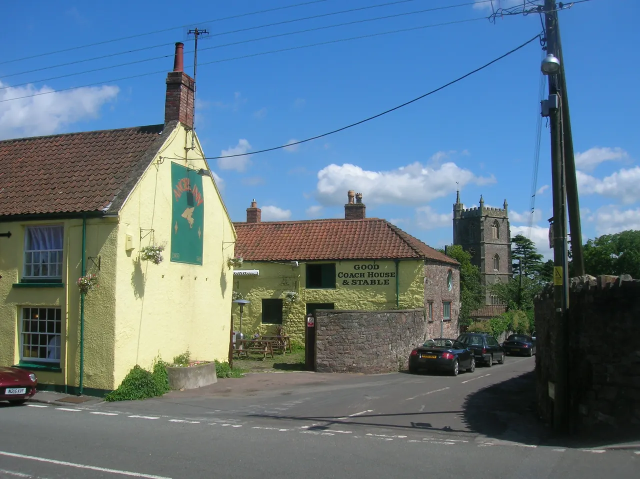 Long Ashton — Long Ashton Church and Angel
