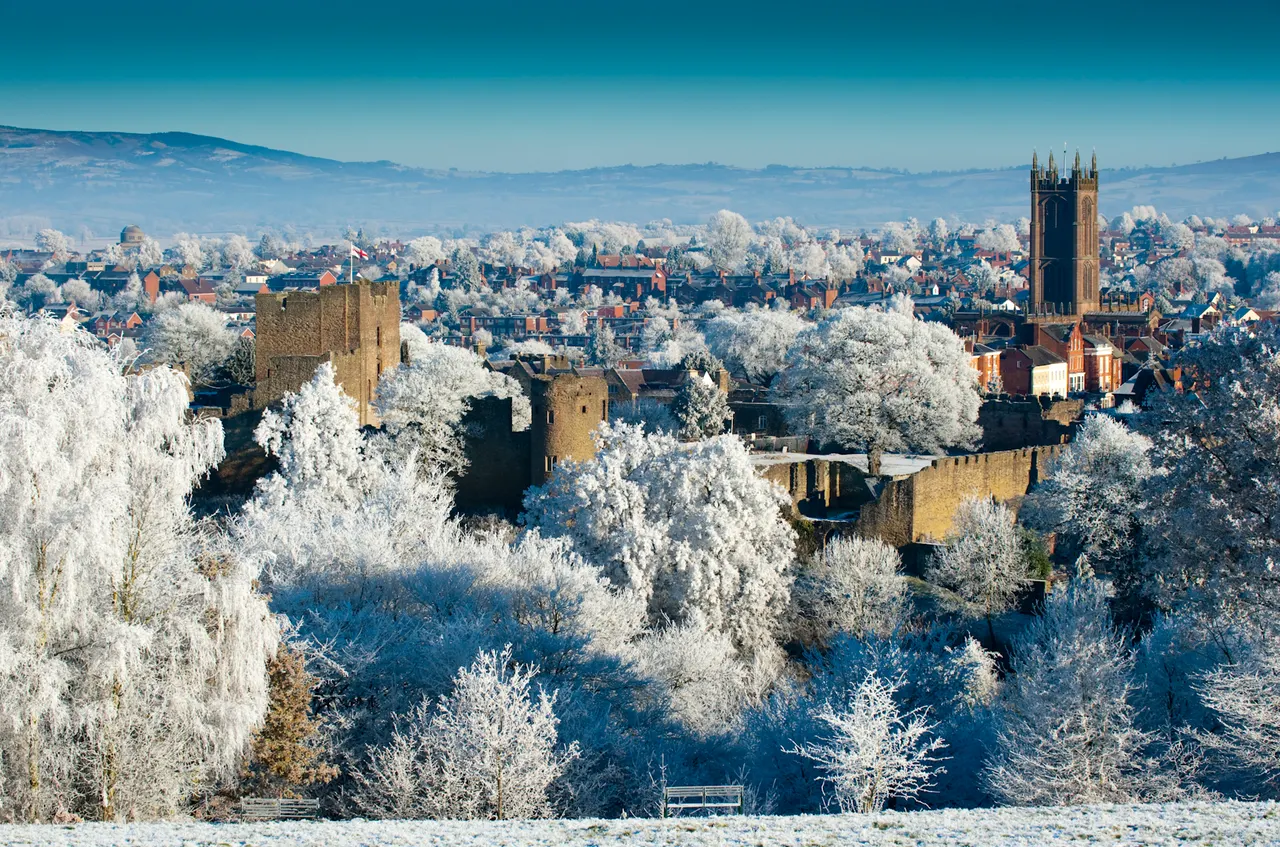 Ludlow — A frosty Ludlow