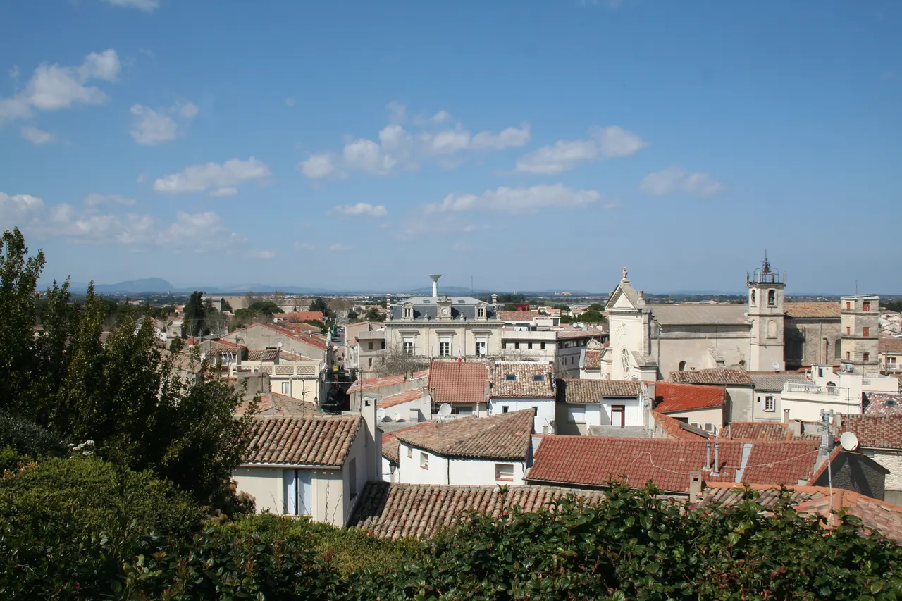 Mauguio — Mauguio vue