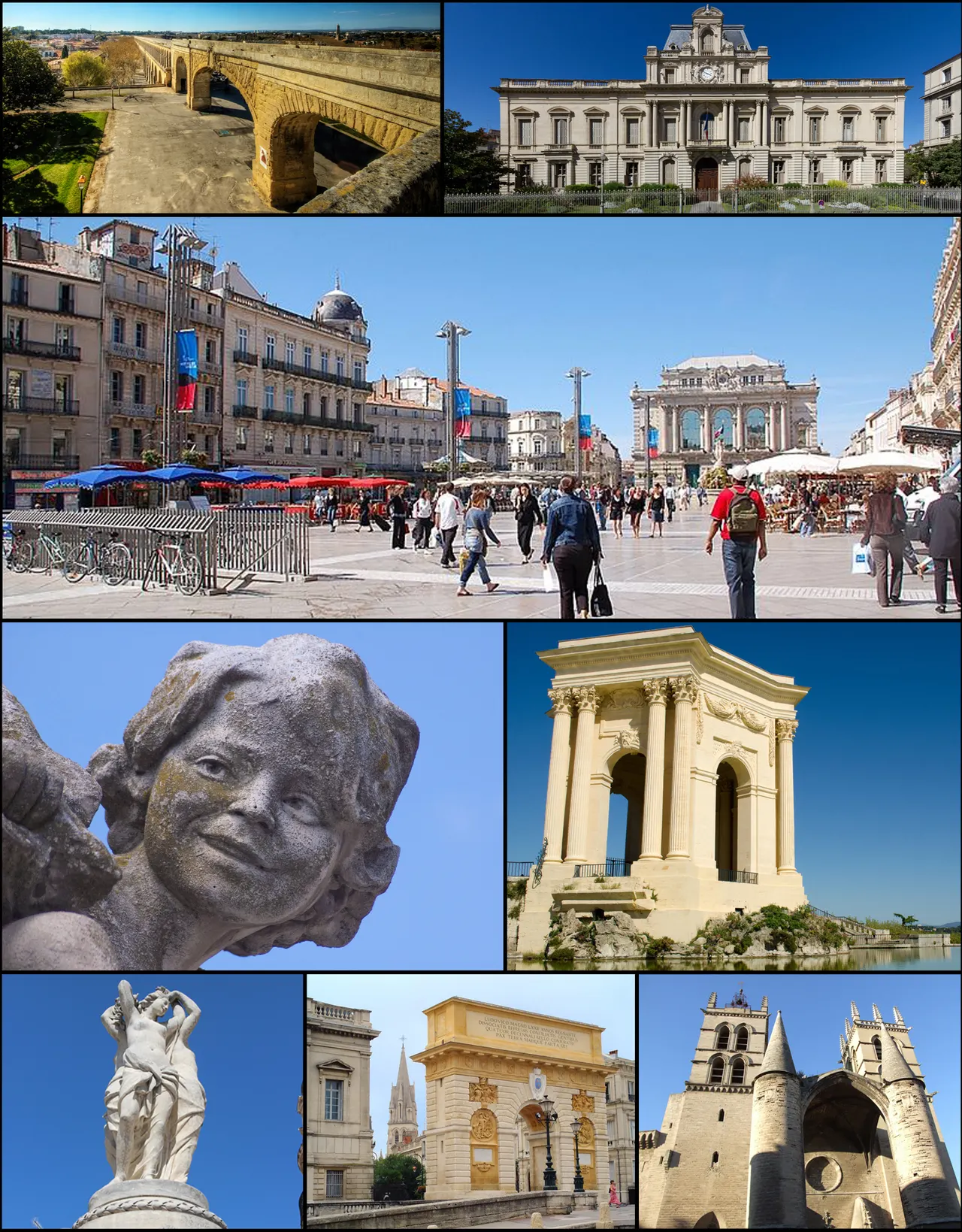 Montpellier — Montpellier PhotoMontage