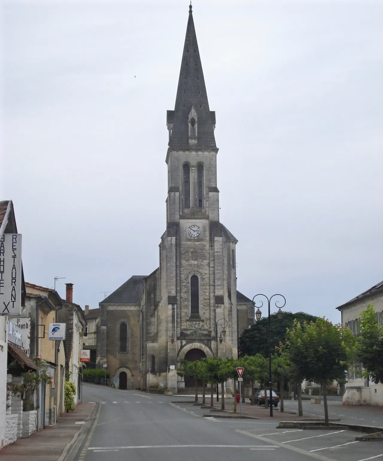Mussidan — Mussidan (Dordogne, Fr), église paroissiale