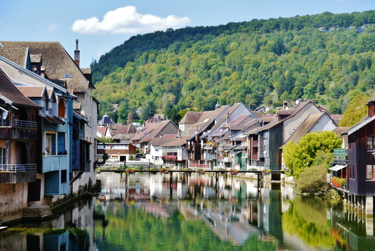 Ornans — Ornans an der Loue