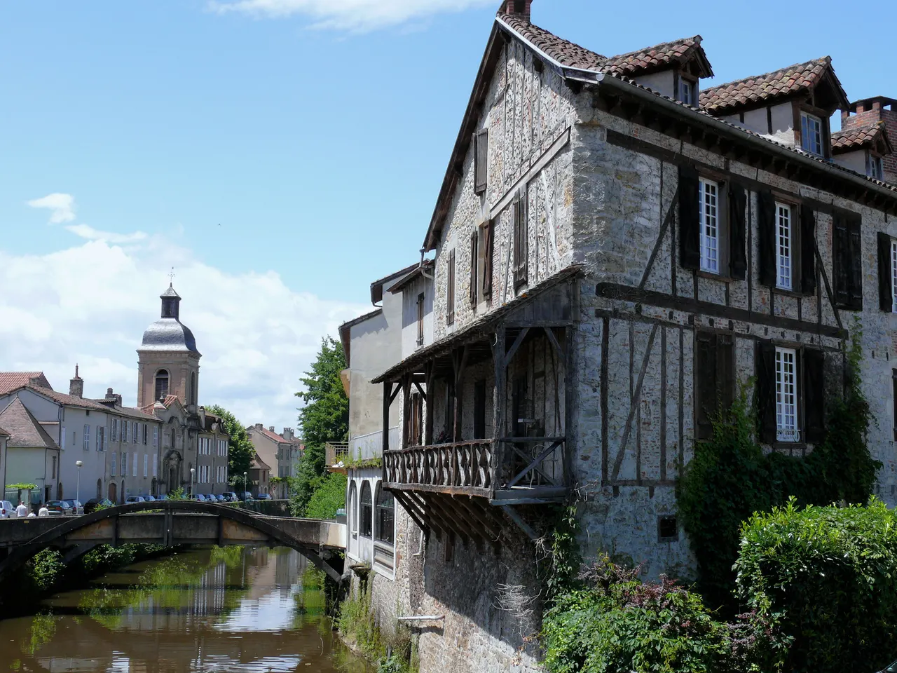 Saint-Céré — Saint-Céré - La Bave et le quai des Récollets