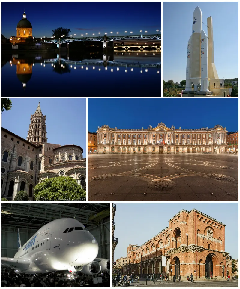 Toulouse — Montage Toulouse