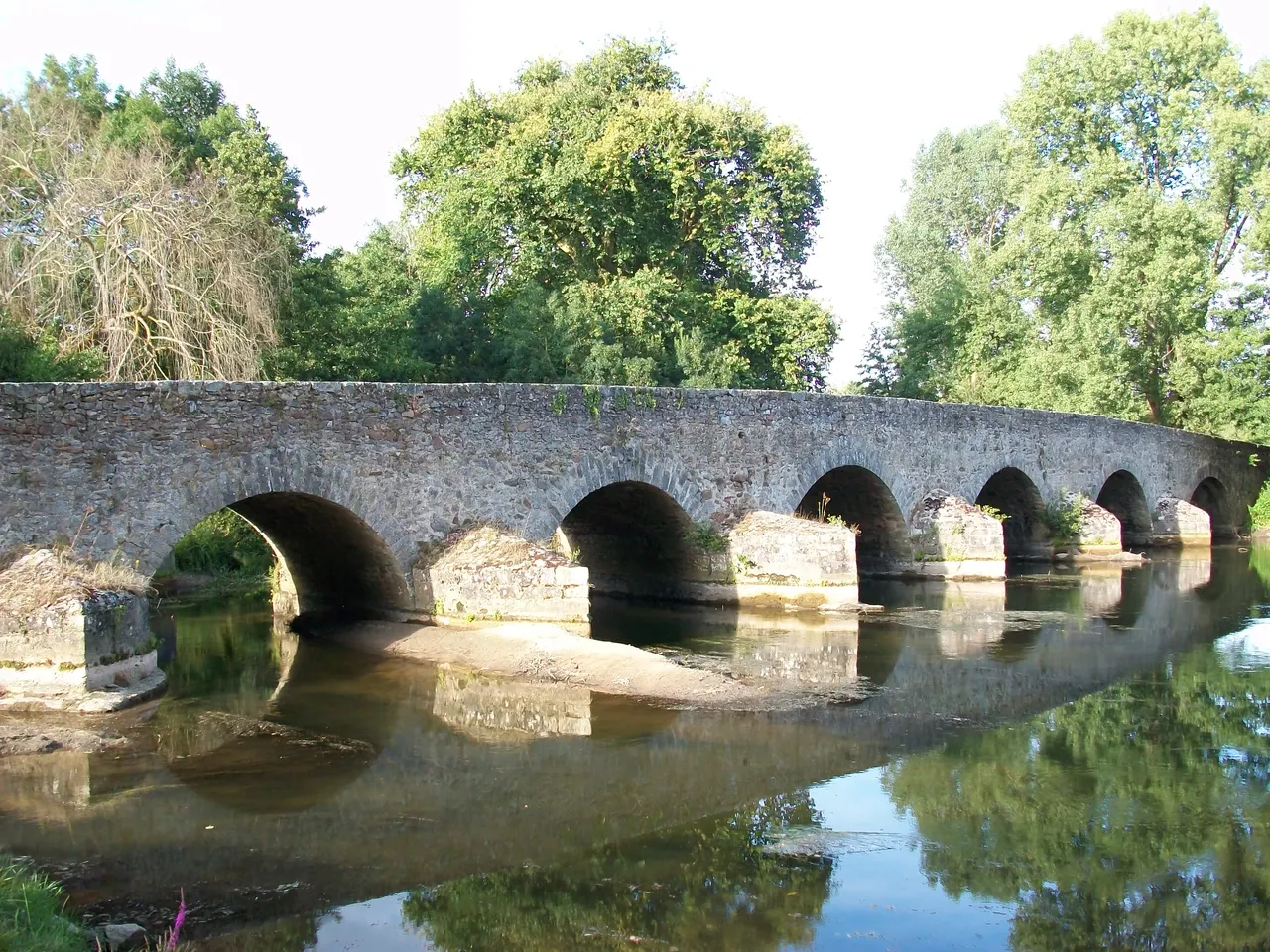 Yvré-l'Évêque — Pont Roman d'Yvré l'évêque